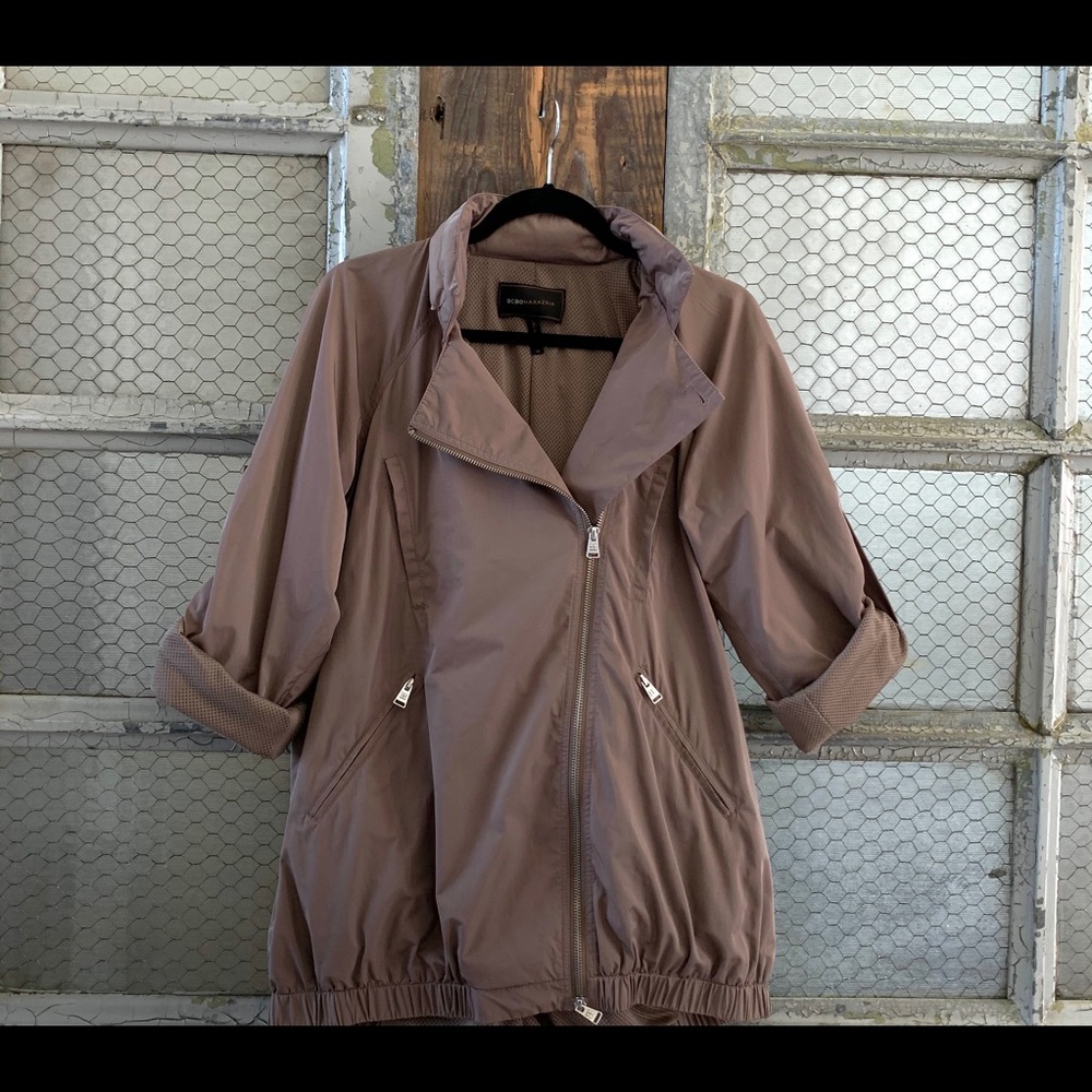 BCBG MaxAzria Rain Coat with Hood